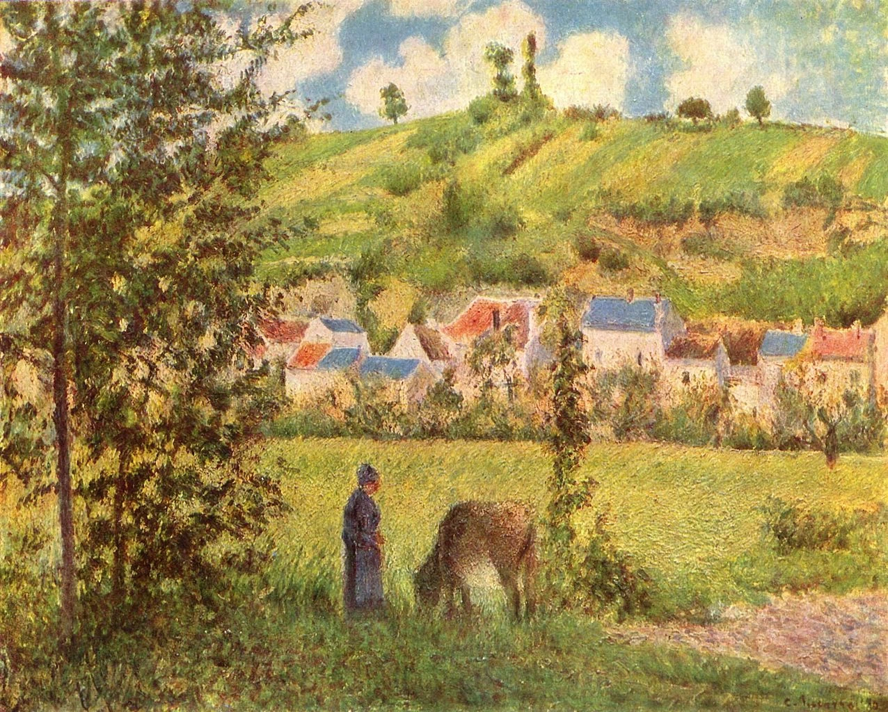Paesaggio a Chaponval - Museo d'Orsay, Parigi
